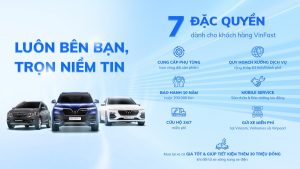 7 Đặc quyền dành riêng cho bạn khi sở hữu xe VinFast